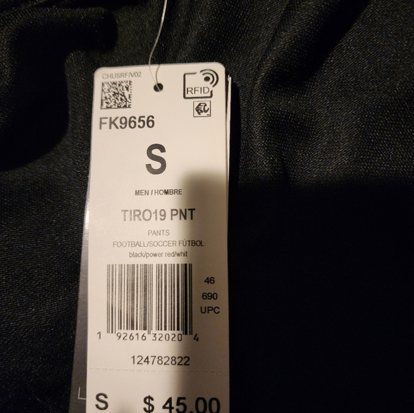 Men's Adidas tapered fit pants.  Size S - Picture 4 of 4